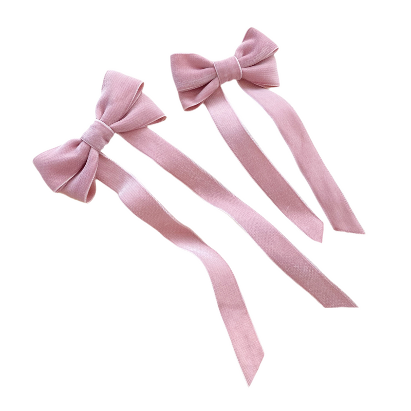 Little Love velvet bow hair clip in pink or ivory, flower girl bow hair clip, large velvet bow uk, pink velvet hair bow cut ou, bow for flower girl, pink flower girl bow, flower girl hair accessories uk, uk flower girl accessory, Pink velvet hairbow, blush pink velvet hairbow, velvet bow barrette, Flower girl outfit, flower girl tutu skirt