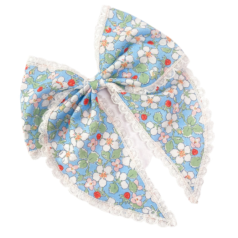 Prairie Bow Frill / Liberty Blossom Blue