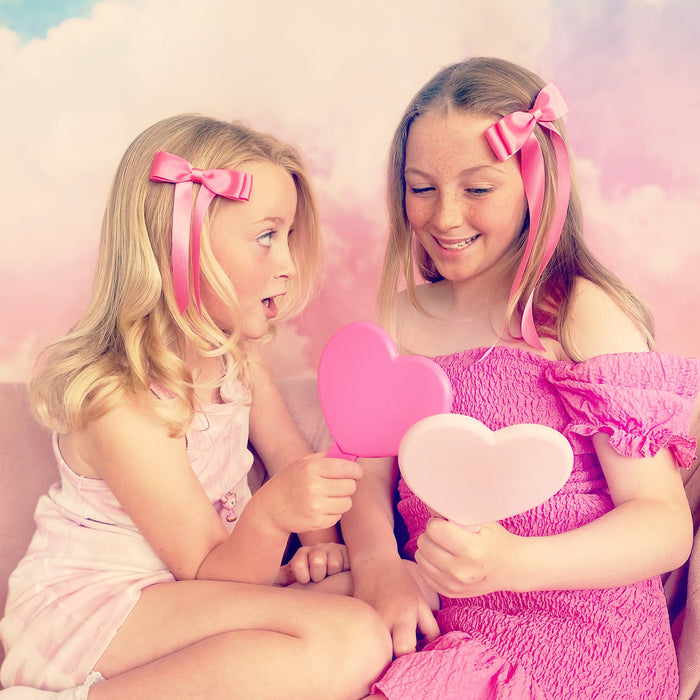 Barbie Pink Satin Bow Hair Bow Barrette, oversize pink satin hair bow, Pink satin hair bow, pink satin hair bow uk, barbie bow for hair, bright pink hair bow, barbie hair bow for little girls, barbie bow, candy pink hair bow, organza hair bow for little girls, bright pink hair bow, barbiemovie, barbiecore