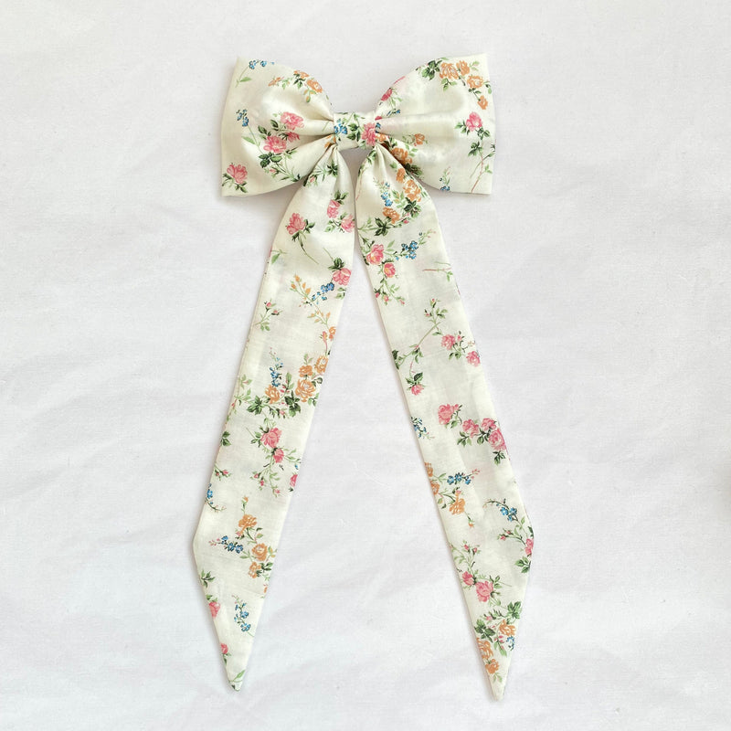 Liberty Longtail Bow Barrette / Elizabeth
