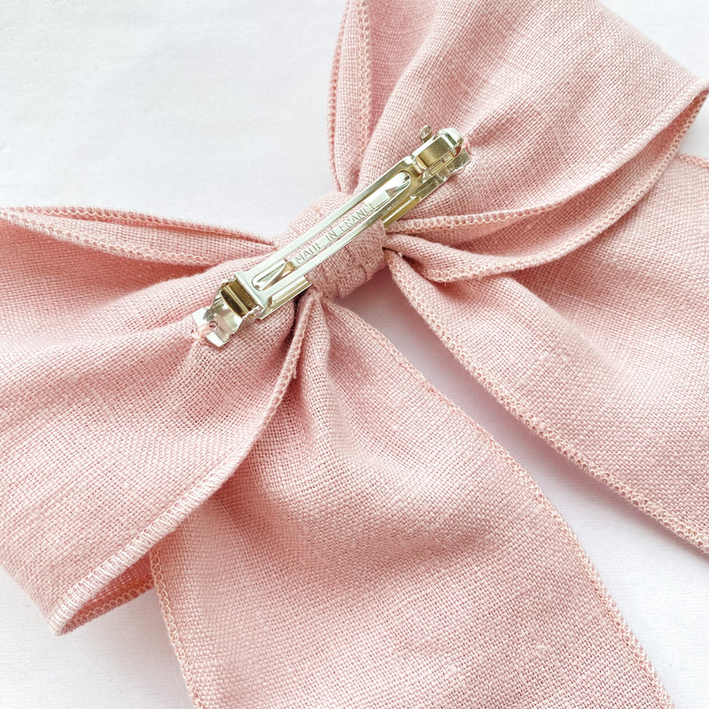 Prairie Bow Linen / POWDER