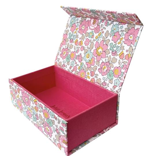 Hair Pretties Box / Liberty Betsy Pink