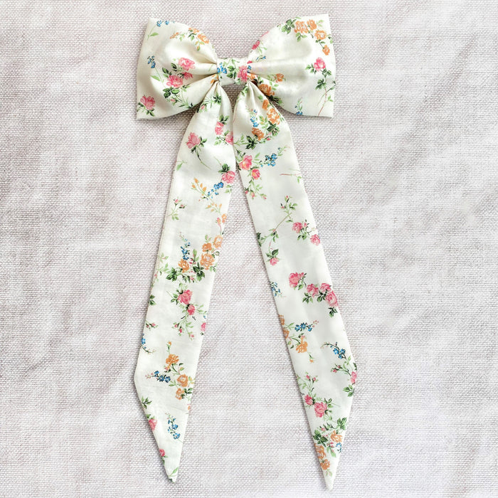Liberty Longtail Bow Barrette / Elizabeth