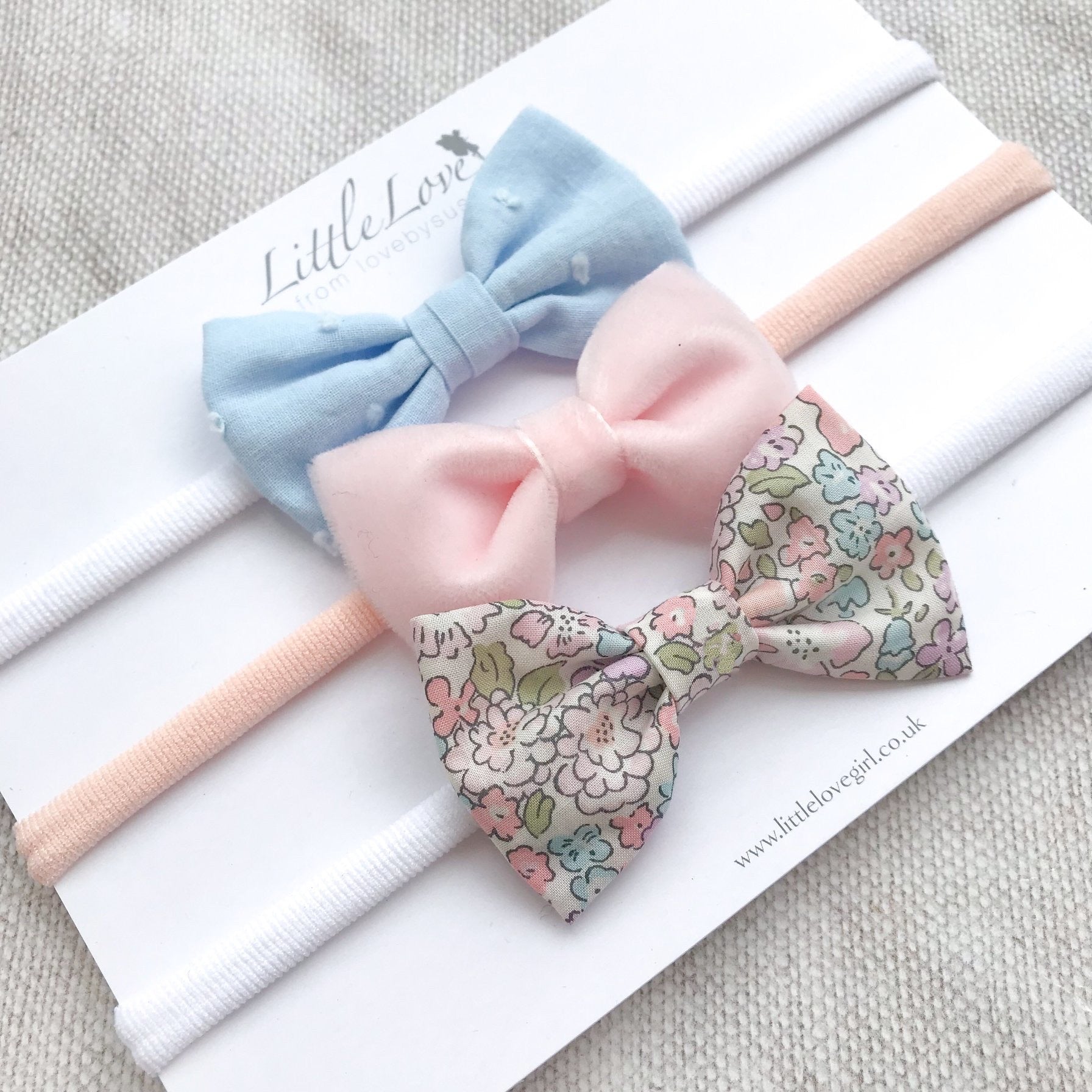 Baby Bow Headband Set / Michelle