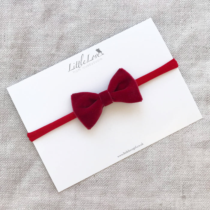 Little Love luxury velvet bow headband for newborn to baby to toddler, velvet bow headband, velvet baby bow, autumn winter baby bows, velvet baby bow, velvet bow headband for baby, velvet bow on baby headband, red velvet bow headband, grey velvet bow headband, mustard velvet bow baby headband, red velvet baby bow, 