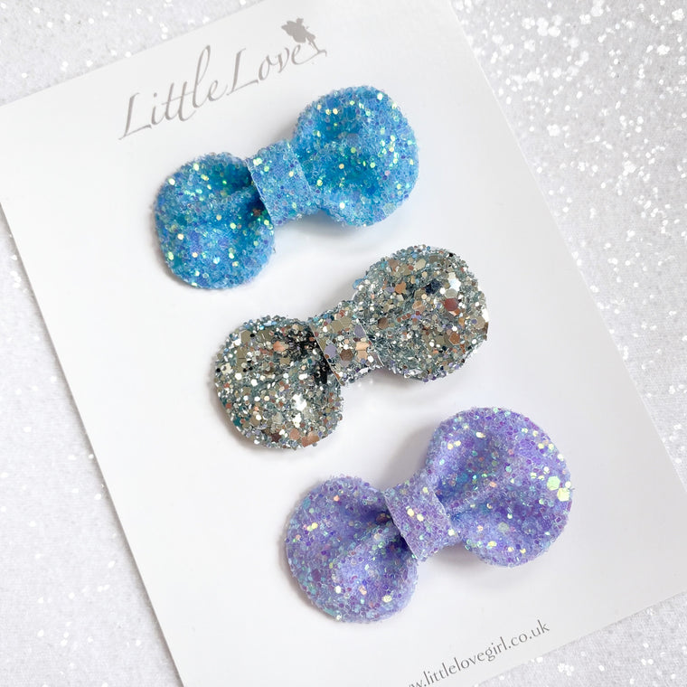 Mini Bow Hair Clip Set / NARNIA
