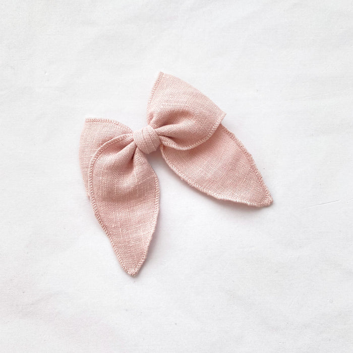 Prairie Bow Linen / POWDER